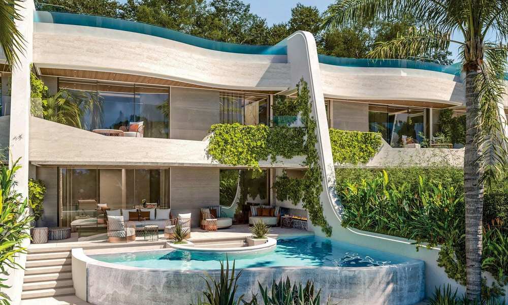Cutting-edge duplex apartments with designer interiors for sale on Marbella's Golden Mile 785016