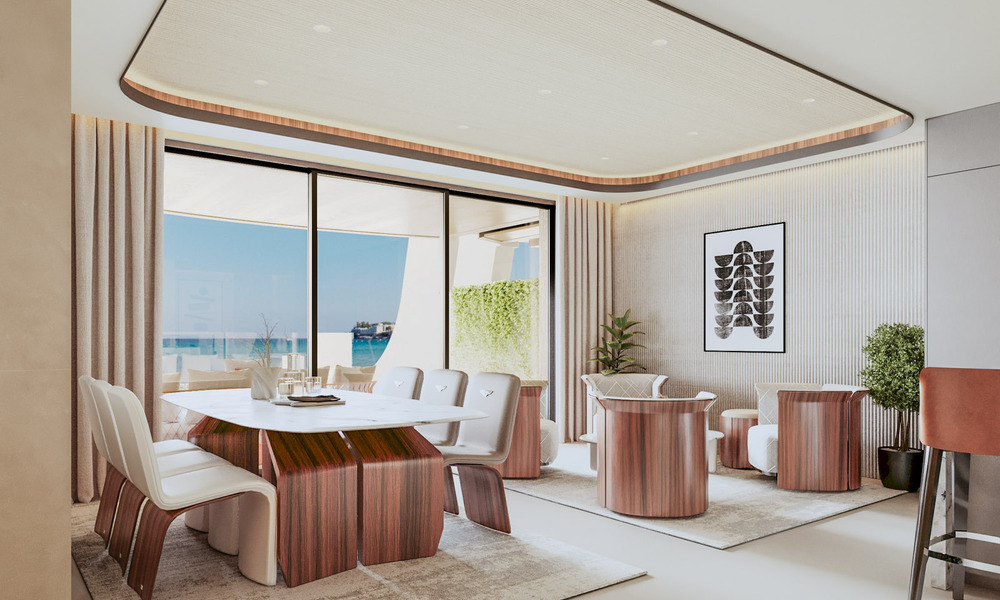 Cutting-edge duplex apartments with designer interiors for sale on Marbella's Golden Mile 785018