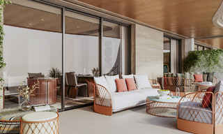 Cutting-edge duplex apartments with designer interiors for sale on Marbella's Golden Mile 785019 