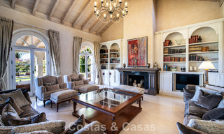 Stunning Mediterranean luxury villa for sale in a gated community on Marbella's Golden Mile 785116 