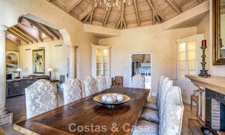 Stunning Mediterranean luxury villa for sale in a gated community on Marbella's Golden Mile 785118 