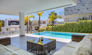Move-in ready, contemporary luxury villa for sale on the golf course on the New Golden Mile, Marbella - Estepona 785170 