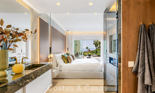 Luxury apartment with sea views for sale in a beachfront complex on the New Golden Mile between Marbella and Estepona 785215 