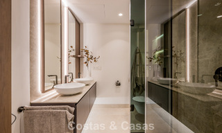 Luxury apartment with sea views for sale in a beachfront complex on the New Golden Mile between Marbella and Estepona 785246 