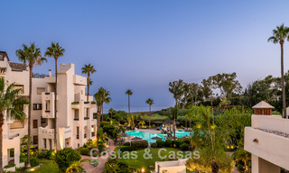 Luxury apartment with sea views for sale in a beachfront complex on the New Golden Mile between Marbella and Estepona 785251 