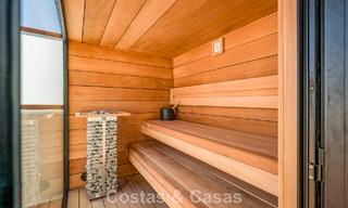 Renovated penthouse with sea views for sale on the beachfront on the New Golden Mile between Marbella and Estepona 785276 