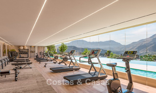 Launch! Innovative off-plan apartments with panoramic mountain and sea views for sale near Estepona town center 785252 