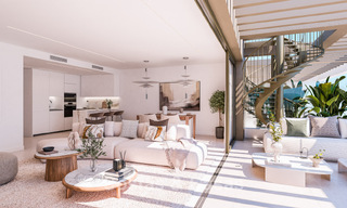 Launch! Innovative off-plan apartments with panoramic mountain and sea views for sale near Estepona town center 785260 