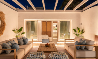 Luxurious beachfront property with open sea views for sale, directly on the beach on Marbella's prestigious Golden Mile 785327 