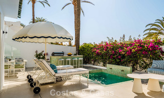 Luxurious beachfront property with open sea views for sale, directly on the beach on Marbella's prestigious Golden Mile 785335 