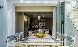 Luxurious beachfront property with open sea views for sale, directly on the beach on Marbella's prestigious Golden Mile 785351 