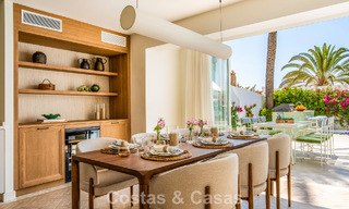 Luxurious beachfront property with open sea views for sale, directly on the beach on Marbella's prestigious Golden Mile 785358 