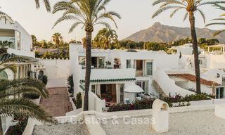 Luxurious beachfront property with open sea views for sale, directly on the beach on Marbella's prestigious Golden Mile 785365 