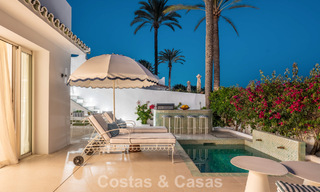 Luxurious beachfront property with open sea views for sale, directly on the beach on Marbella's prestigious Golden Mile 785366 