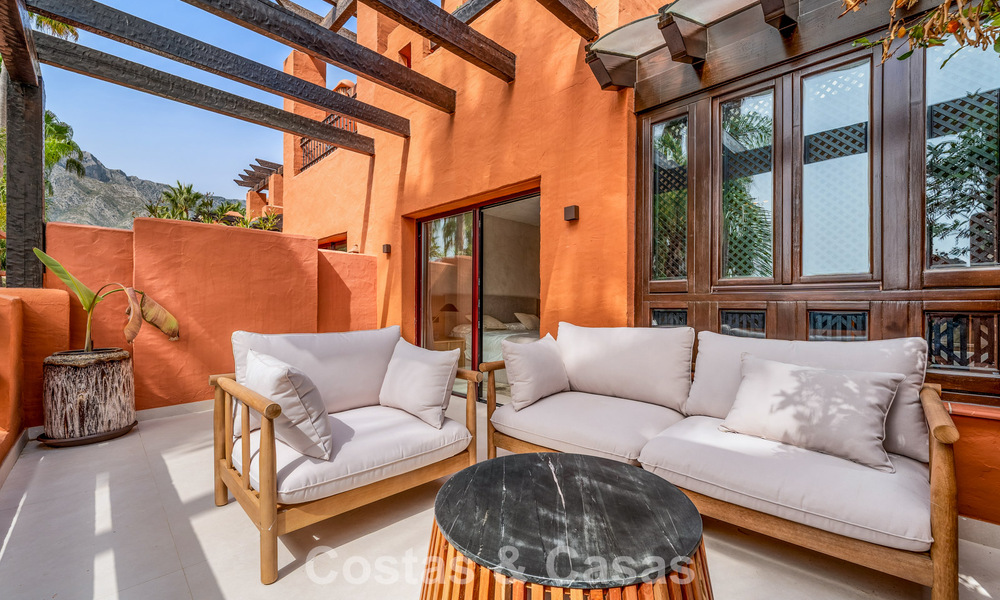 Prestigious townhouse for sale in an exclusive residential complex on Marbella's Golden Mile 785424