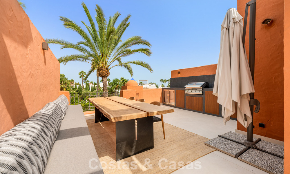 Prestigious townhouse for sale in an exclusive residential complex on Marbella's Golden Mile 785426