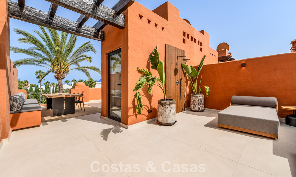 Prestigious townhouse for sale in an exclusive residential complex on Marbella's Golden Mile 785429