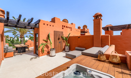 Prestigious townhouse for sale in an exclusive residential complex on Marbella's Golden Mile 785457