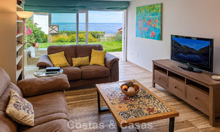Spacious, move-in ready house with sea views for sale, adjacent to the beach, near Estepona town 785484 
