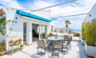 Charming properties for sale in a beachfront residential development near Estepona Town 808312 