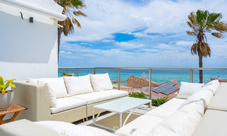Charming properties for sale in a beachfront residential development near Estepona Town 808315 