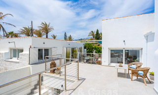 Charming properties for sale in a beachfront residential development near Estepona Town 808317 