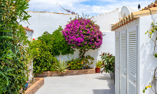 Charming properties for sale in a beachfront residential development near Estepona Town 808322 