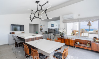 Charming properties for sale in a beachfront residential development near Estepona Town 808326 