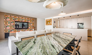 Contemporary luxury penthouse with a spacious roof terrace for sale close to all amenities and the centre of San Pedro, Marbella 785487 