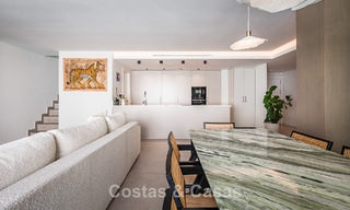 Contemporary luxury penthouse with a spacious roof terrace for sale close to all amenities and the centre of San Pedro, Marbella 785488 