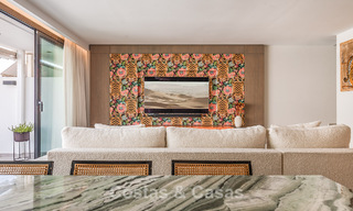 Contemporary luxury penthouse with a spacious roof terrace for sale close to all amenities and the centre of San Pedro, Marbella 785489 