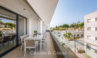Contemporary luxury penthouse with a spacious roof terrace for sale close to all amenities and the centre of San Pedro, Marbella 785491 