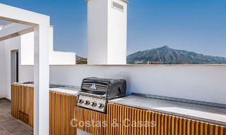 Contemporary luxury penthouse with a spacious roof terrace for sale close to all amenities and the centre of San Pedro, Marbella 785492 