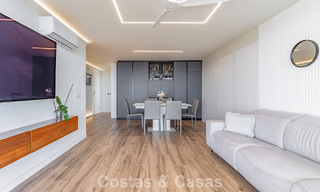 Contemporary renovated 3-bedroom apartment with open sea views for sale on the east side of Marbella center 785506 