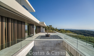 New, high-end luxury villa for sale with panoramic sea views in a gated and 24/7 residential area in Sotogrande, Costa del Sol 785660 