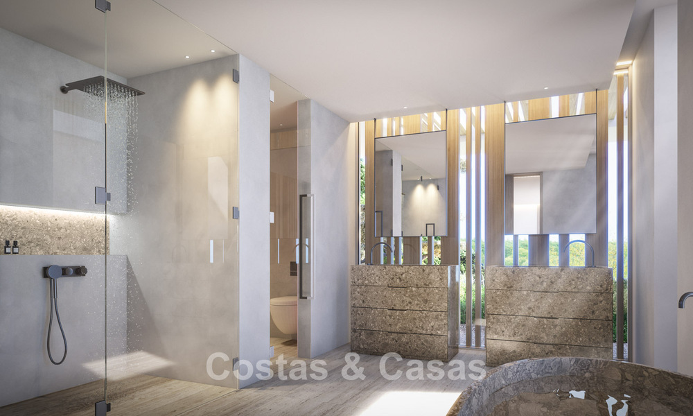 New, high-end luxury villa for sale with panoramic sea views in a gated and 24/7 residential area in Sotogrande, Costa del Sol 785702