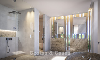 New, high-end luxury villa for sale with panoramic sea views in a gated and 24/7 residential area in Sotogrande, Costa del Sol 785702 
