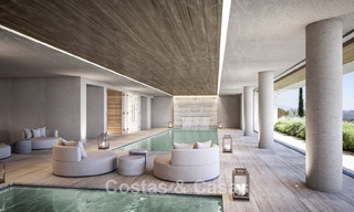 New, high-end luxury villa for sale with panoramic sea views in a gated and 24/7 residential area in Sotogrande, Costa del Sol 785713 