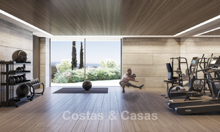 New, high-end luxury villa for sale with panoramic sea views in a gated and 24/7 residential area in Sotogrande, Costa del Sol 785715 