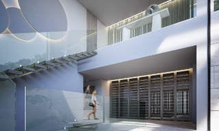 New, high-end luxury villa for sale with panoramic sea views in a gated and 24/7 residential area in Sotogrande, Costa del Sol 785718 