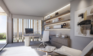 New, high-end luxury villa for sale with panoramic sea views in a gated and 24/7 residential area in Sotogrande, Costa del Sol 785719 
