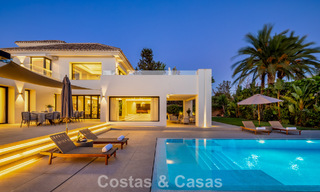 Stunning frontline golf luxury villa for sale in the heart of Nueva Andalucia, Marbella 785595 