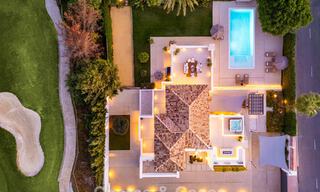 Stunning frontline golf luxury villa for sale in the heart of Nueva Andalucia, Marbella 785597 