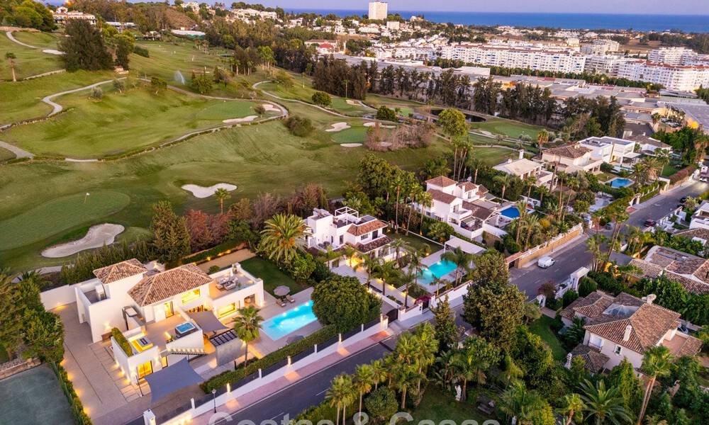 Stunning frontline golf luxury villa for sale in the heart of Nueva Andalucia, Marbella 785598