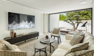 Stunning frontline golf luxury villa for sale in the heart of Nueva Andalucia, Marbella 785624 