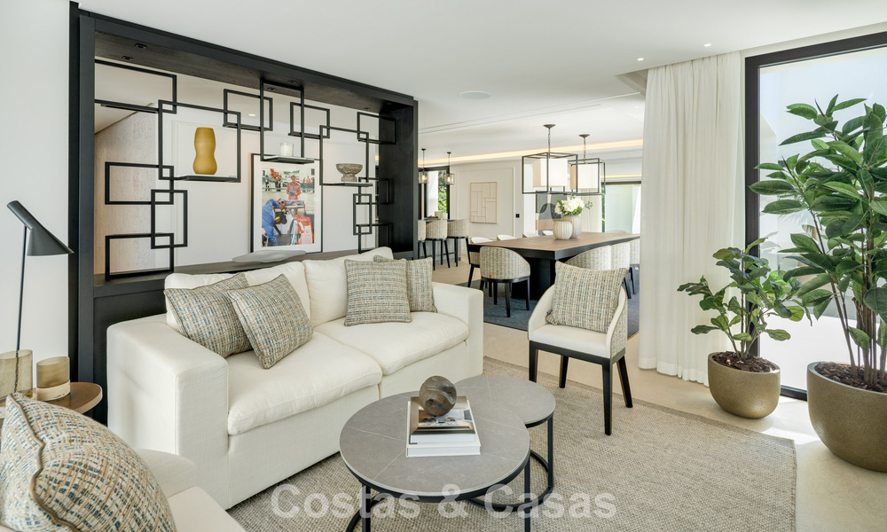 Stunning frontline golf luxury villa for sale in the heart of Nueva Andalucia, Marbella 785625