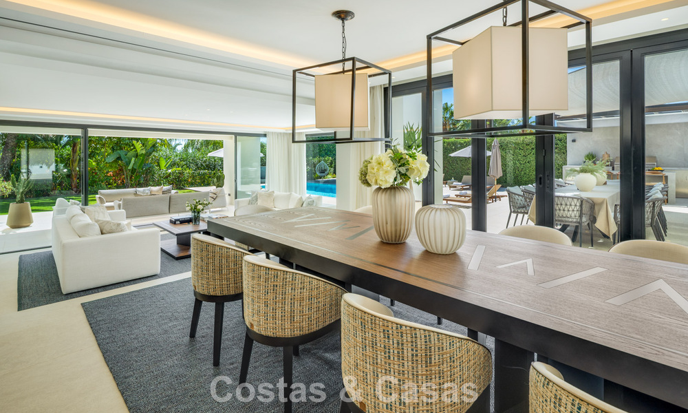Stunning frontline golf luxury villa for sale in the heart of Nueva Andalucia, Marbella 785626