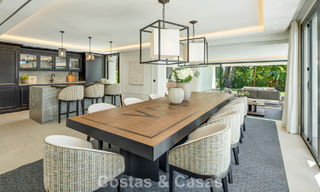 Stunning frontline golf luxury villa for sale in the heart of Nueva Andalucia, Marbella 785627 