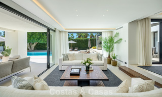 Stunning frontline golf luxury villa for sale in the heart of Nueva Andalucia, Marbella 785628 