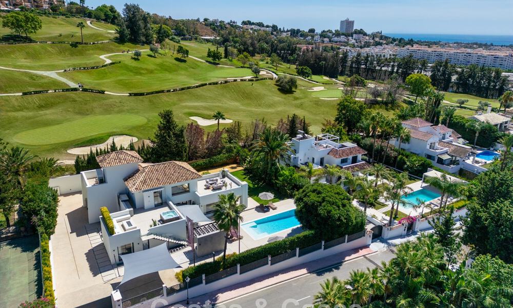 Stunning frontline golf luxury villa for sale in the heart of Nueva Andalucia, Marbella 785631
